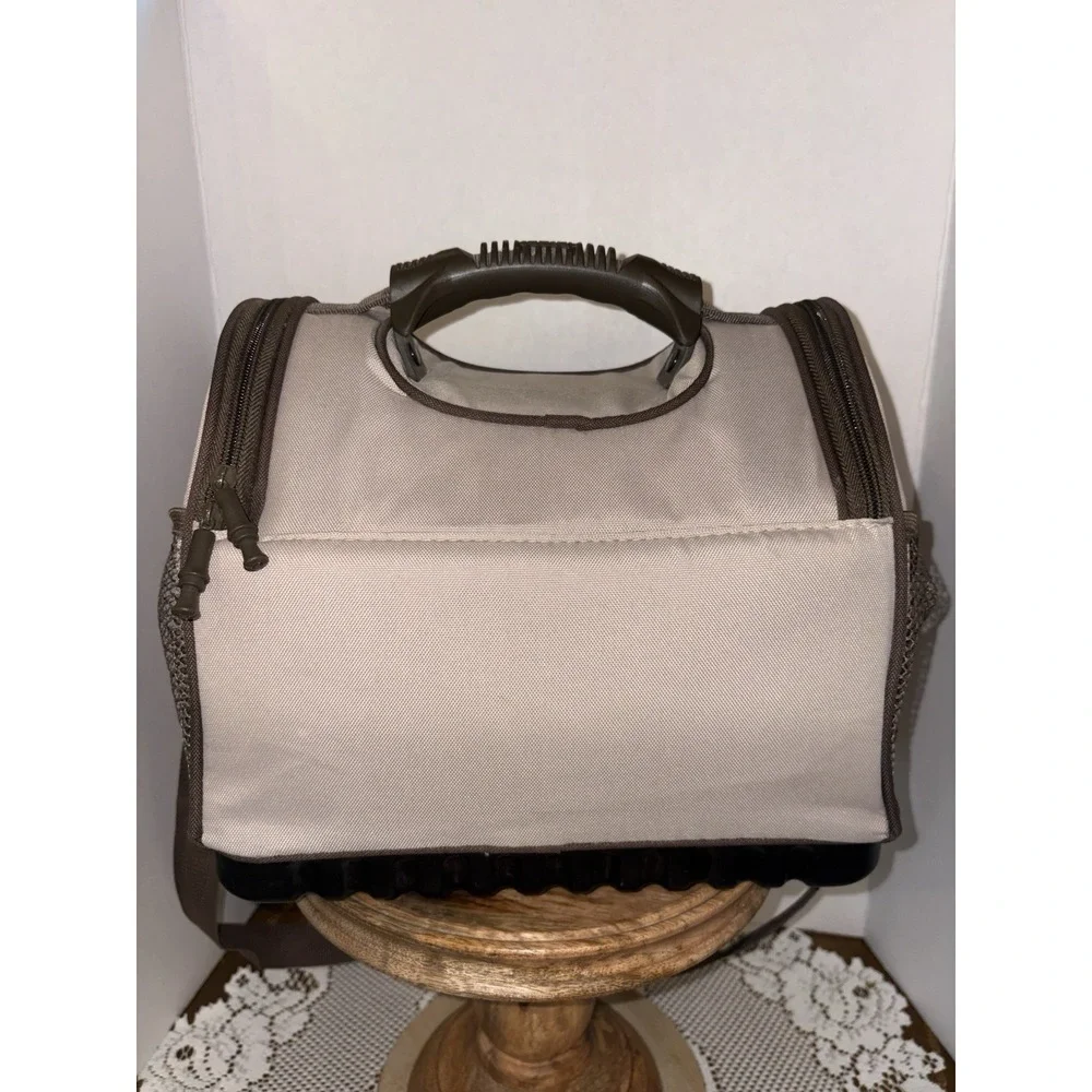 Collector Igloo Duck Dynasty Insulated Cooler Brown Black Beige Handle Lunch.VTG